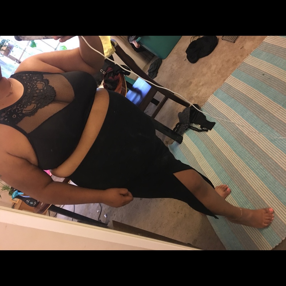 Black skirt